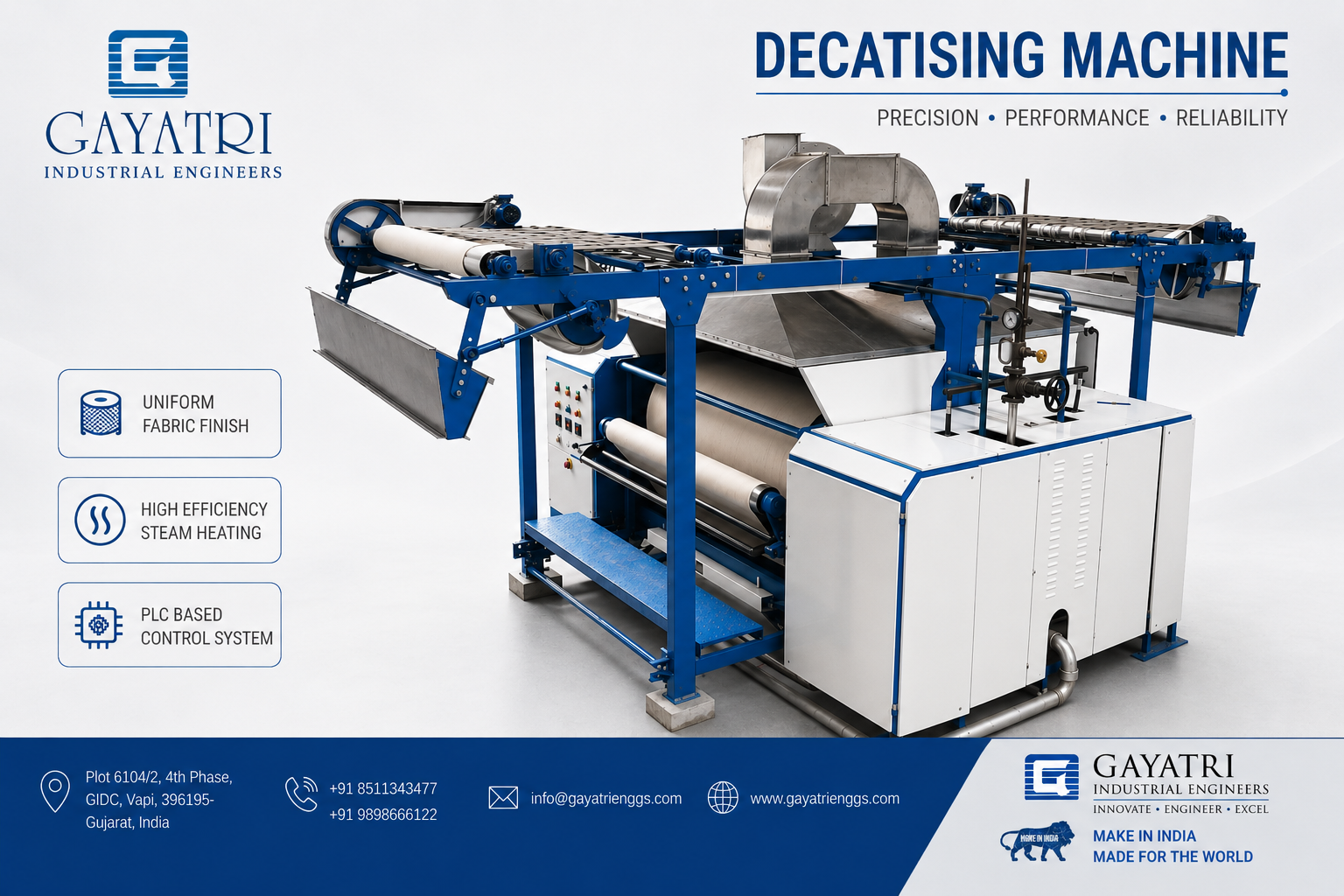 Decatising Machine